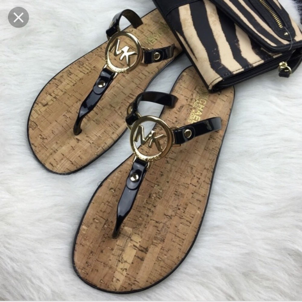 Michael Kors cork sandals